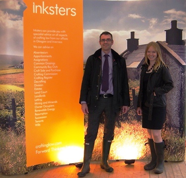 Inksters Pop-Up Crofting Law at the Black Isle Show